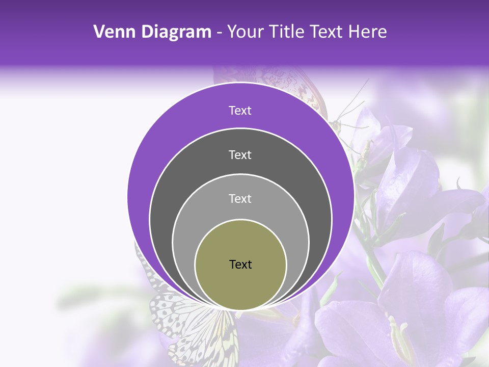 Detail Bloom Leaf PowerPoint Template
