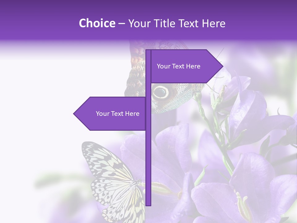 Detail Bloom Leaf PowerPoint Template