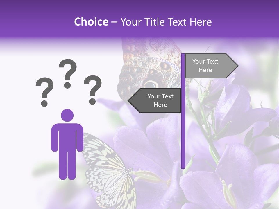 Detail Bloom Leaf PowerPoint Template
