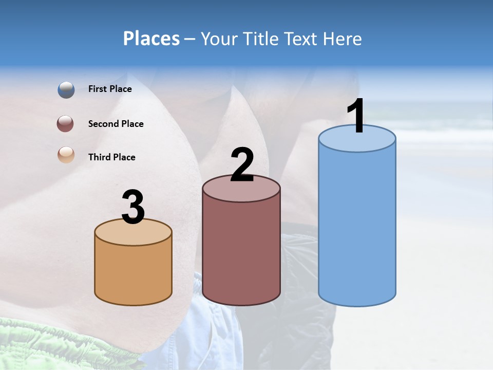 Waistline Lifestyle Overweight PowerPoint Template