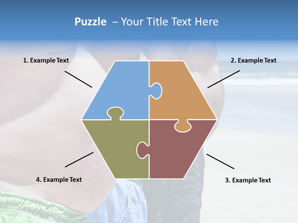 Waistline Lifestyle Overweight PowerPoint Template