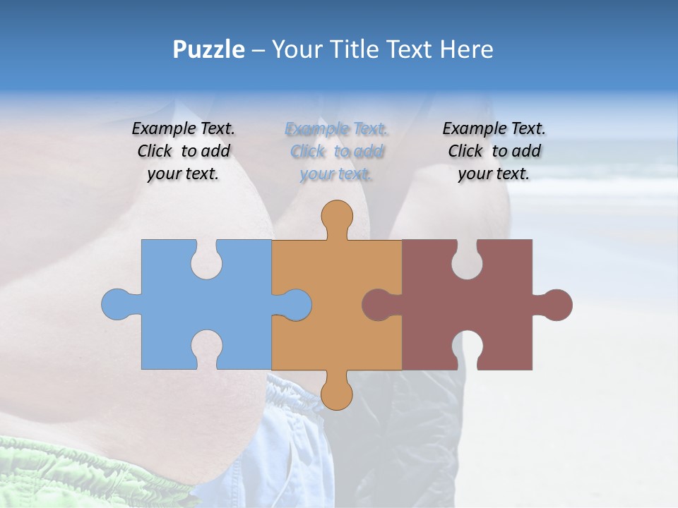 Waistline Lifestyle Overweight PowerPoint Template