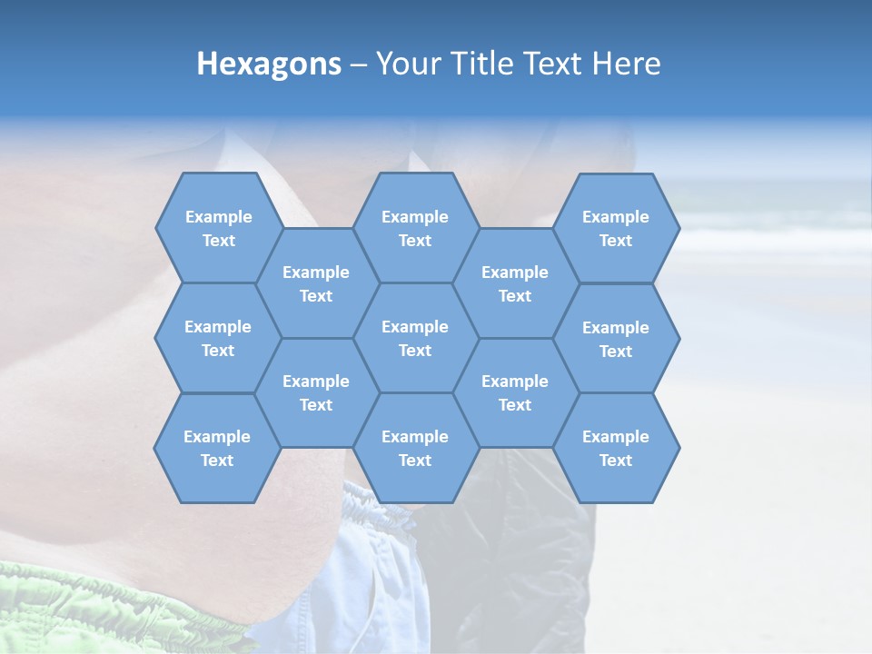 Waistline Lifestyle Overweight PowerPoint Template