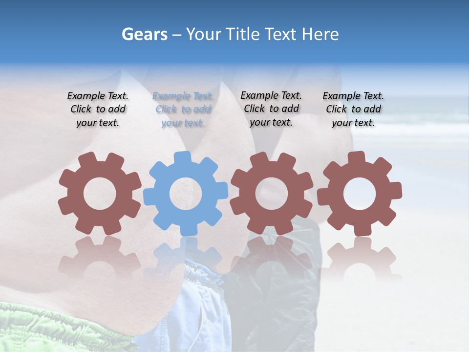 Waistline Lifestyle Overweight PowerPoint Template