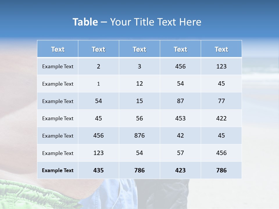 Waistline Lifestyle Overweight PowerPoint Template