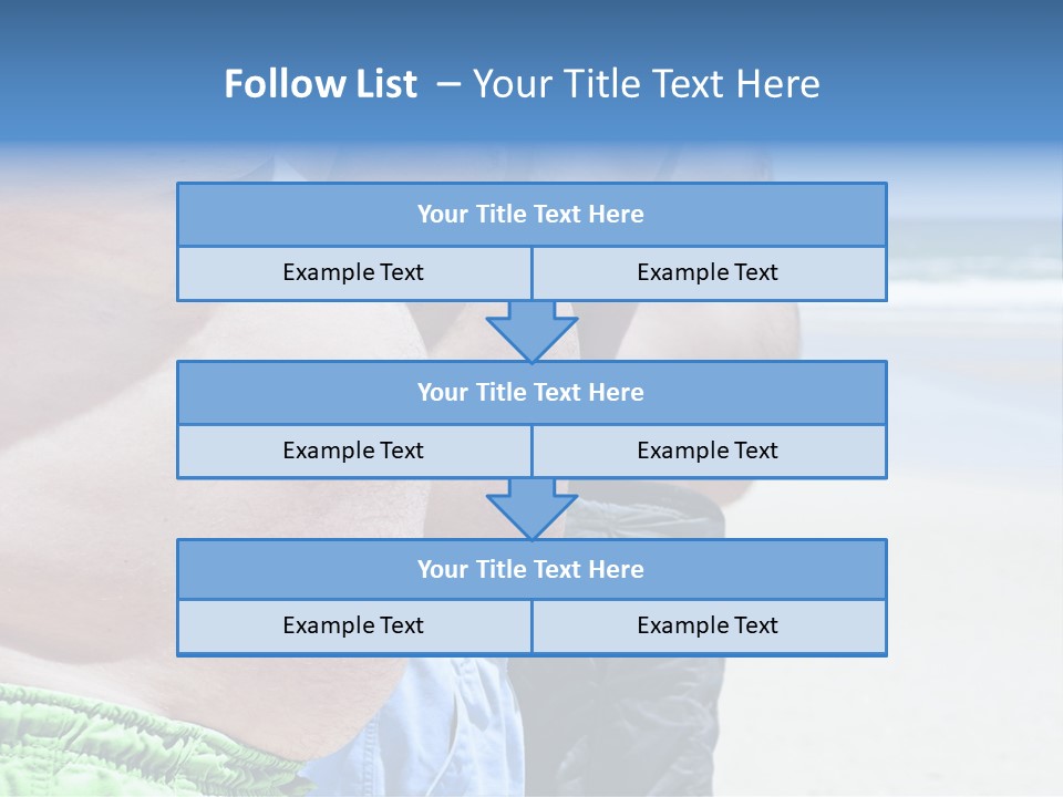 Waistline Lifestyle Overweight PowerPoint Template