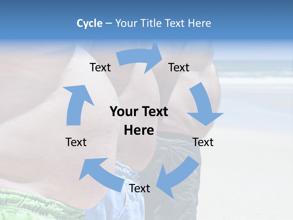 Waistline Lifestyle Overweight PowerPoint Template