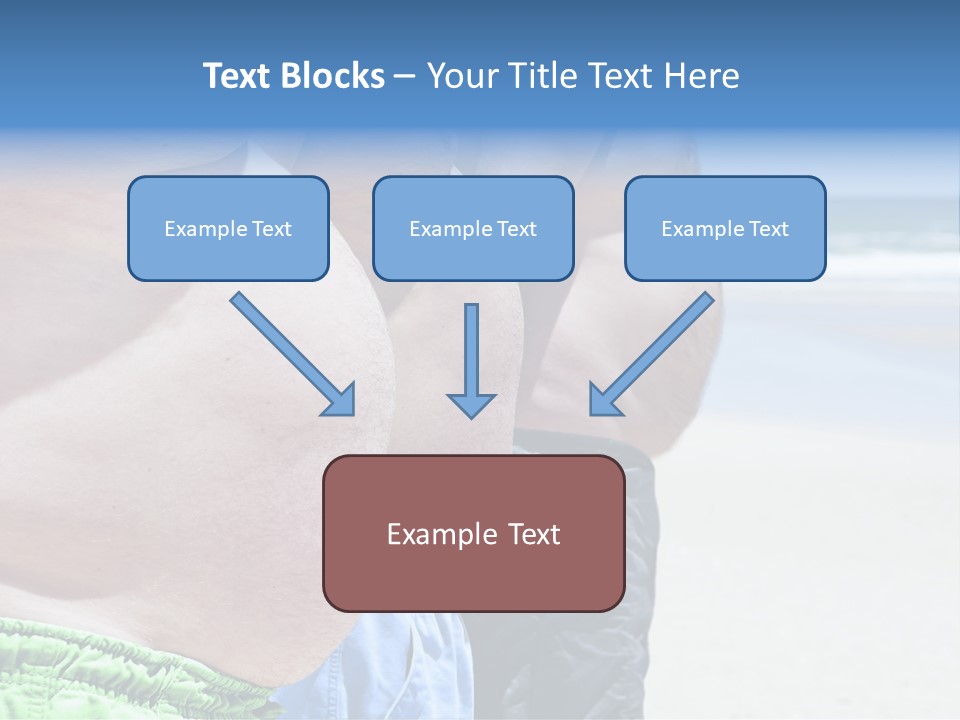 Waistline Lifestyle Overweight PowerPoint Template