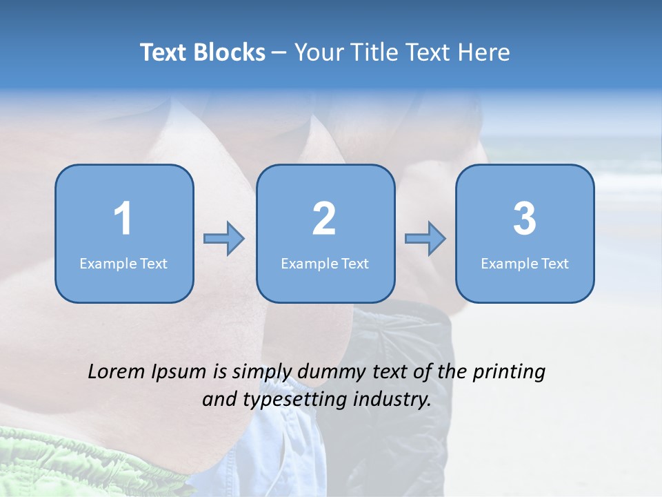 Waistline Lifestyle Overweight PowerPoint Template