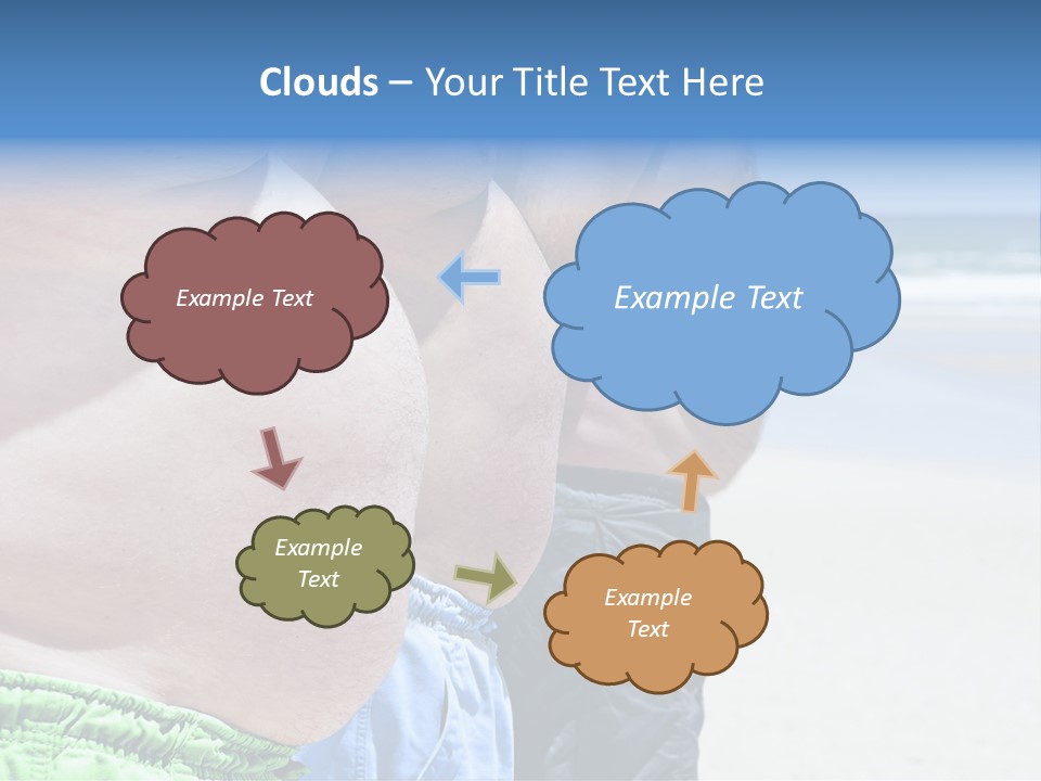Waistline Lifestyle Overweight PowerPoint Template