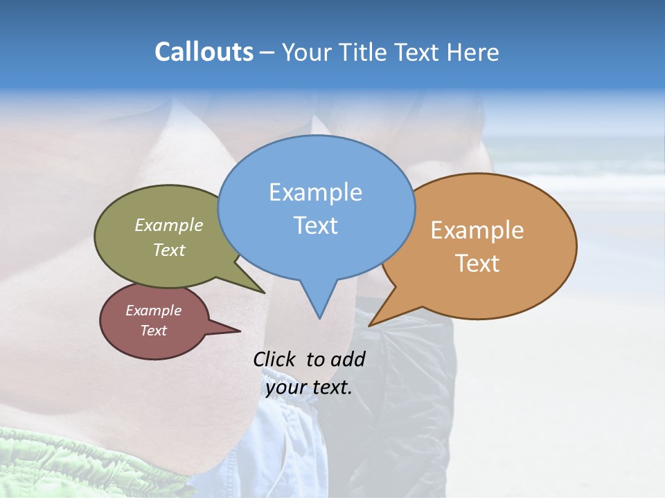 Waistline Lifestyle Overweight PowerPoint Template