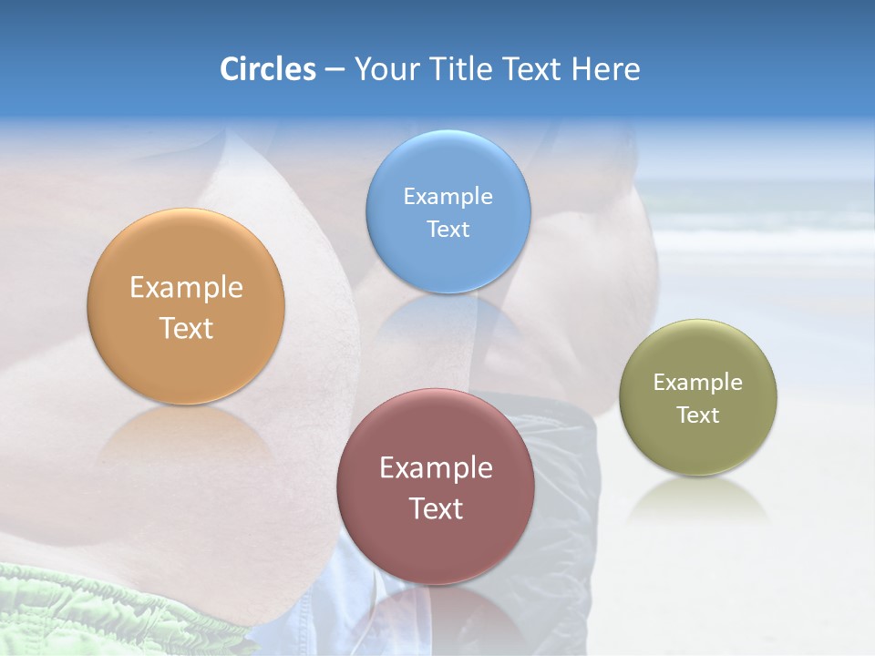 Waistline Lifestyle Overweight PowerPoint Template