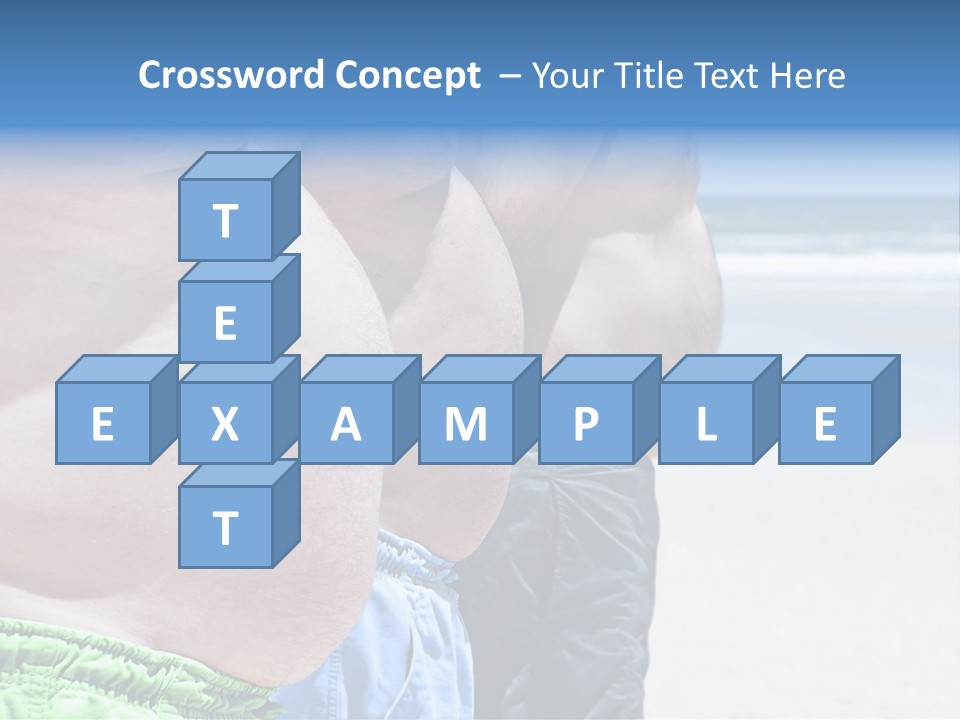 Waistline Lifestyle Overweight PowerPoint Template