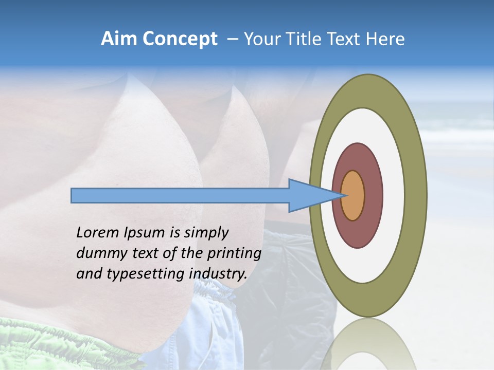 Waistline Lifestyle Overweight PowerPoint Template