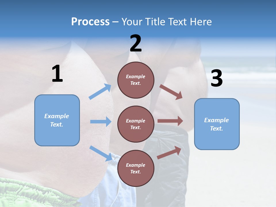 Waistline Lifestyle Overweight PowerPoint Template