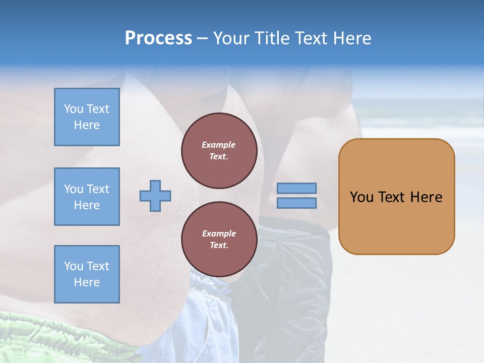 Waistline Lifestyle Overweight PowerPoint Template