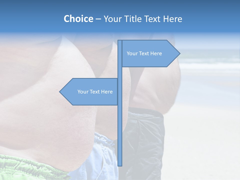 Waistline Lifestyle Overweight PowerPoint Template