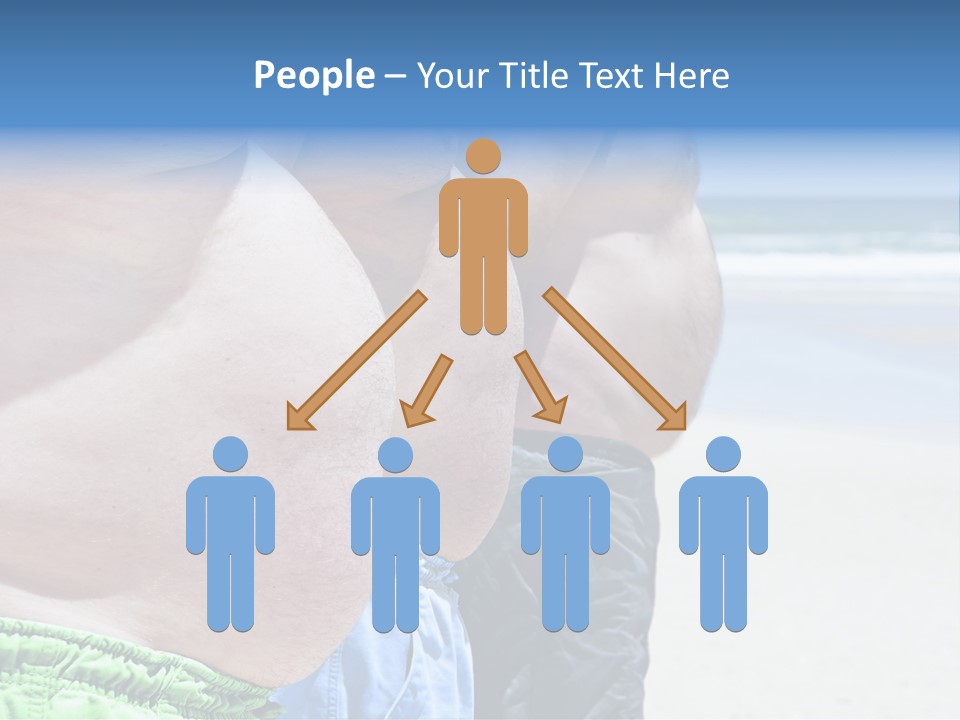 Waistline Lifestyle Overweight PowerPoint Template