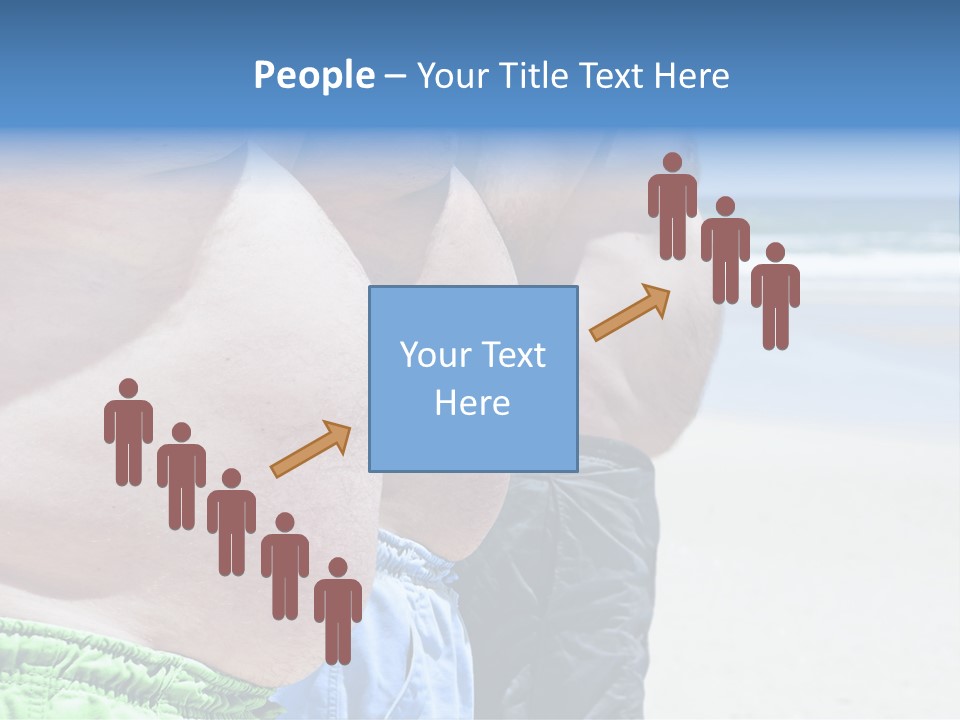 Waistline Lifestyle Overweight PowerPoint Template