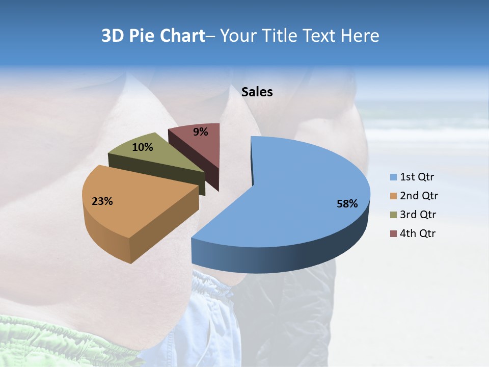 Waistline Lifestyle Overweight PowerPoint Template