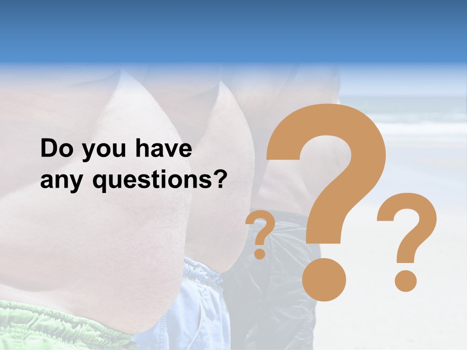 Waistline Lifestyle Overweight PowerPoint Template