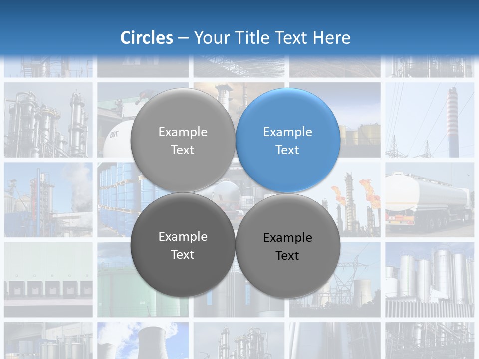 Container Petrol Nuclear PowerPoint Template
