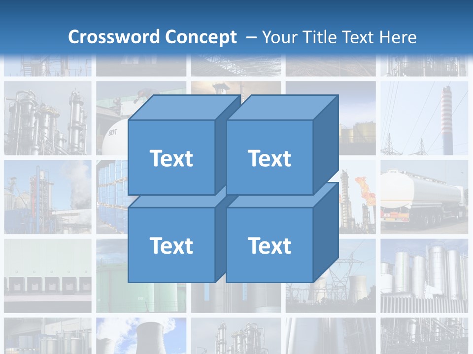 Container Petrol Nuclear PowerPoint Template