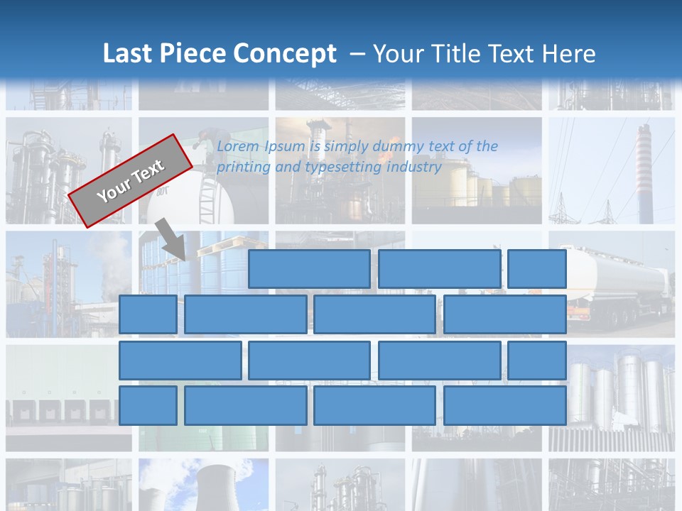 Container Petrol Nuclear PowerPoint Template