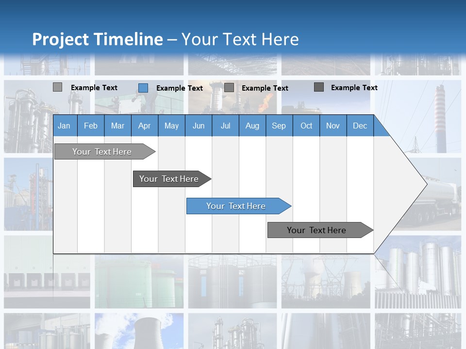 Container Petrol Nuclear PowerPoint Template