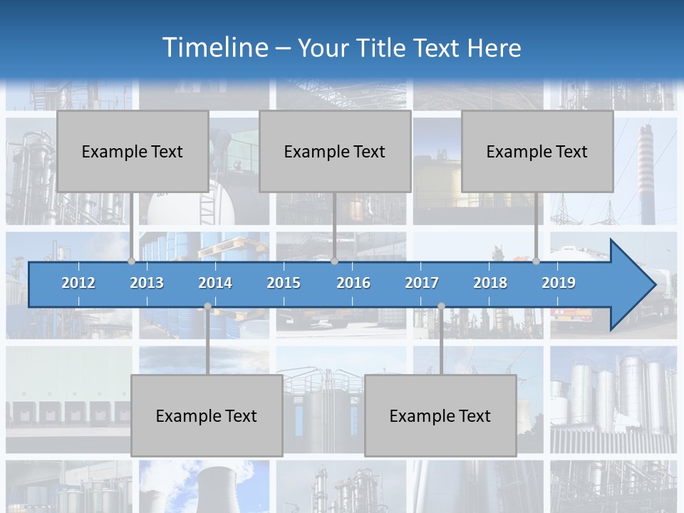 Container Petrol Nuclear PowerPoint Template