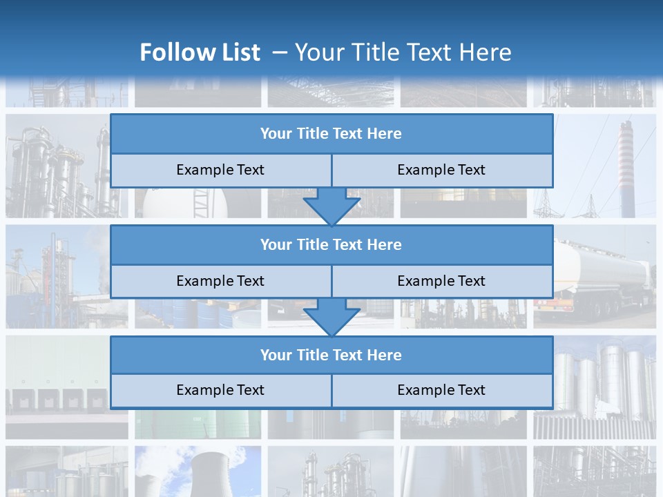 Container Petrol Nuclear PowerPoint Template