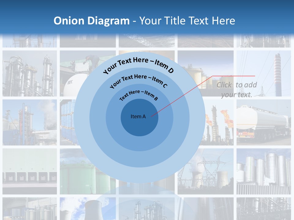 Container Petrol Nuclear PowerPoint Template