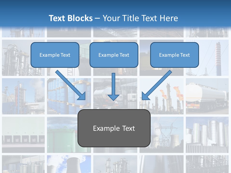 Container Petrol Nuclear PowerPoint Template