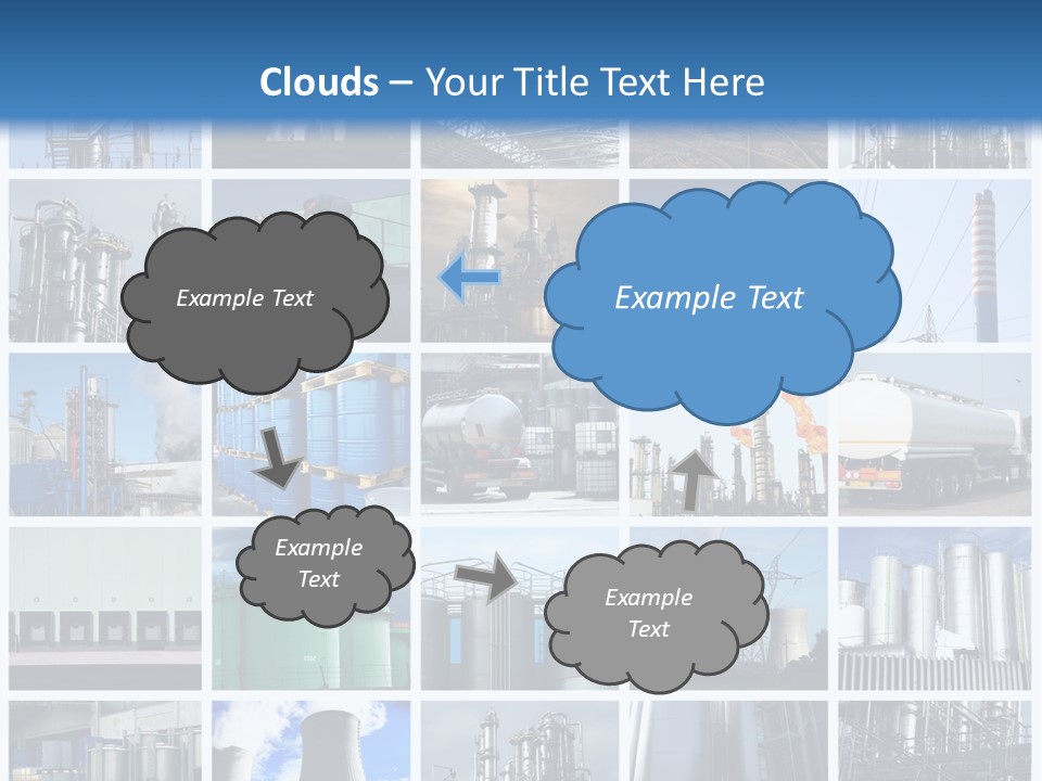Container Petrol Nuclear PowerPoint Template