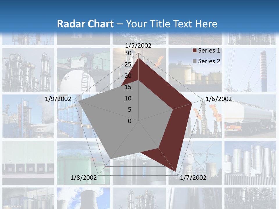 Container Petrol Nuclear PowerPoint Template