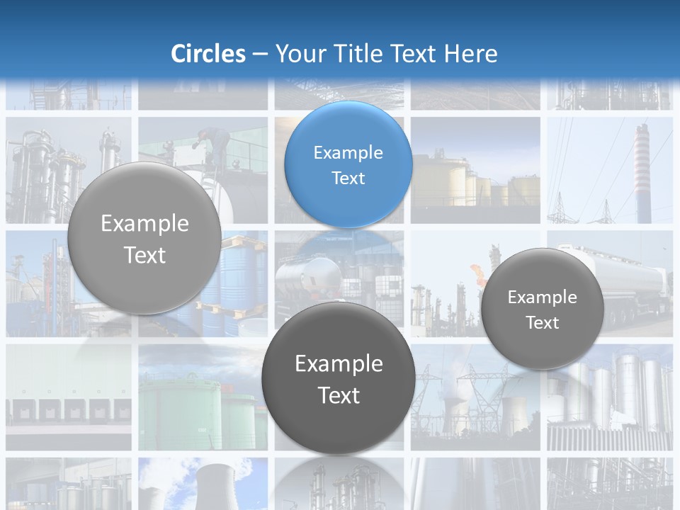 Container Petrol Nuclear PowerPoint Template