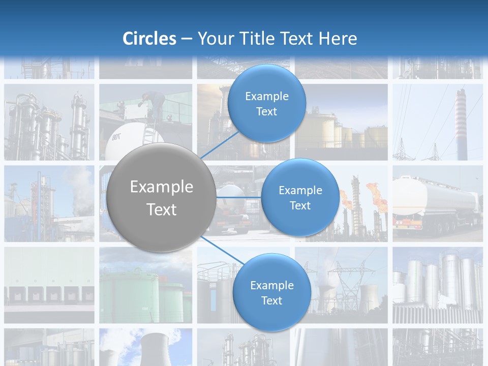 Container Petrol Nuclear PowerPoint Template
