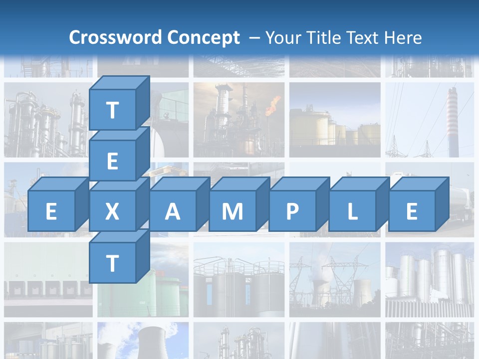 Container Petrol Nuclear PowerPoint Template