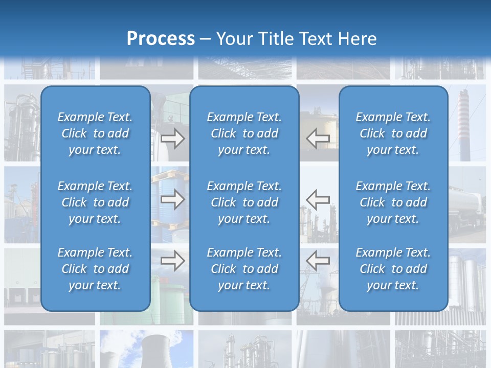 Container Petrol Nuclear PowerPoint Template