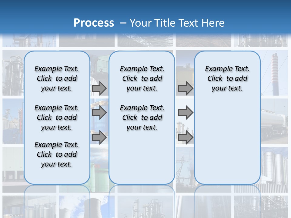 Container Petrol Nuclear PowerPoint Template