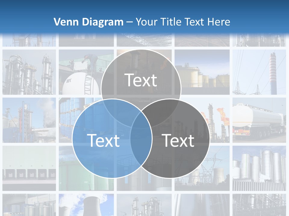 Container Petrol Nuclear PowerPoint Template