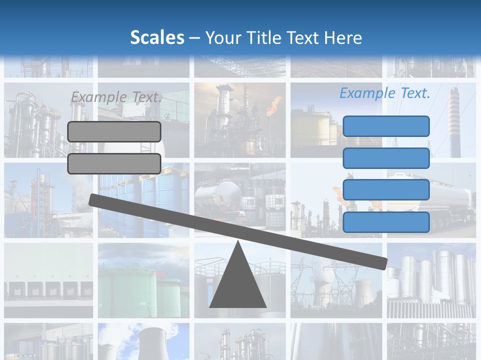 Container Petrol Nuclear PowerPoint Template