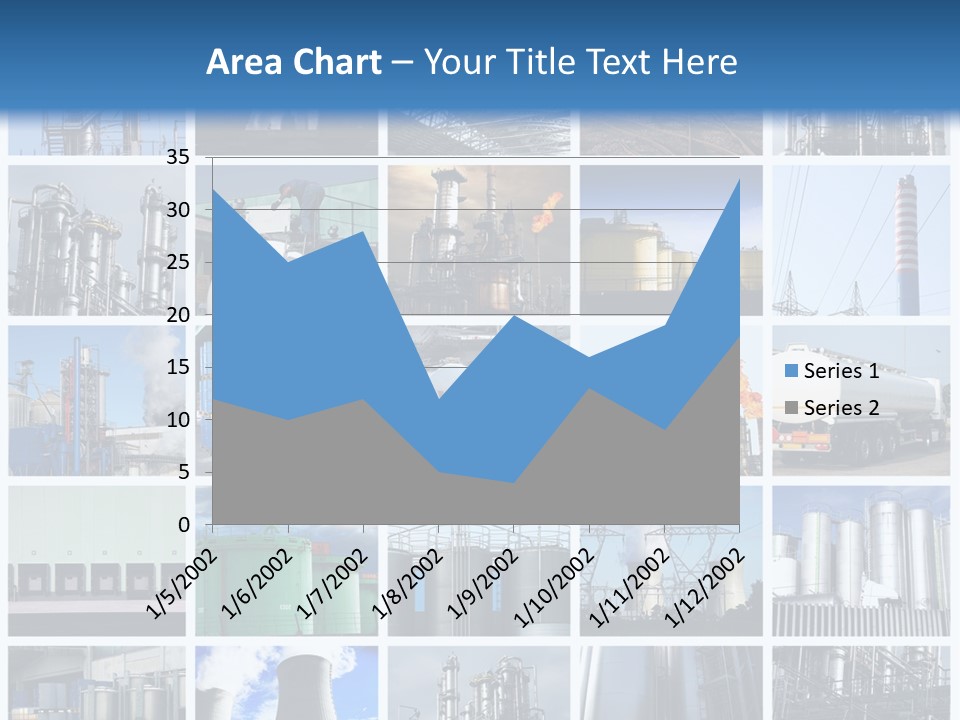 Container Petrol Nuclear PowerPoint Template