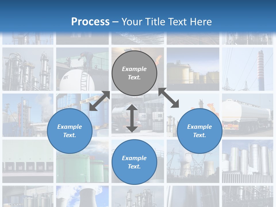 Container Petrol Nuclear PowerPoint Template