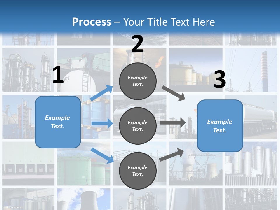 Container Petrol Nuclear PowerPoint Template