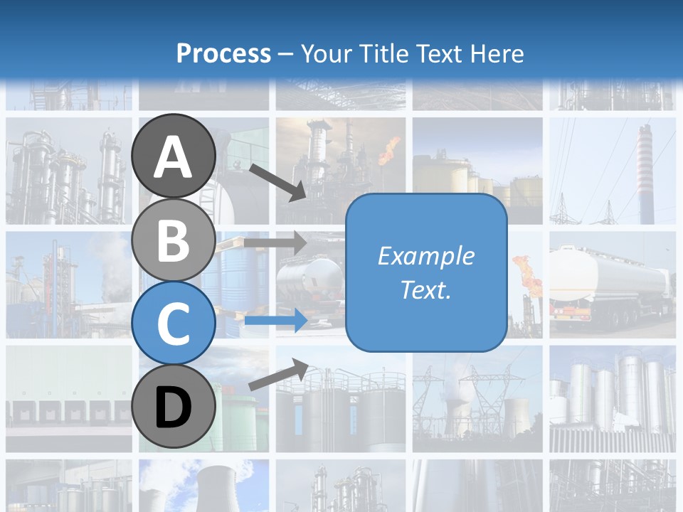 Container Petrol Nuclear PowerPoint Template
