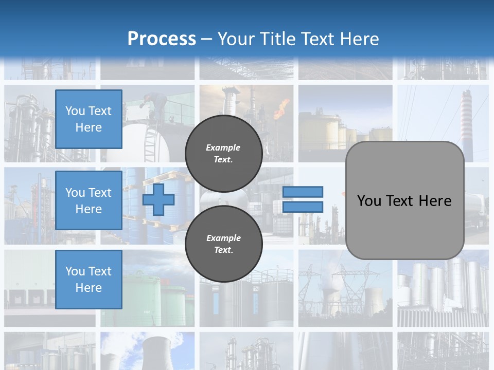 Container Petrol Nuclear PowerPoint Template