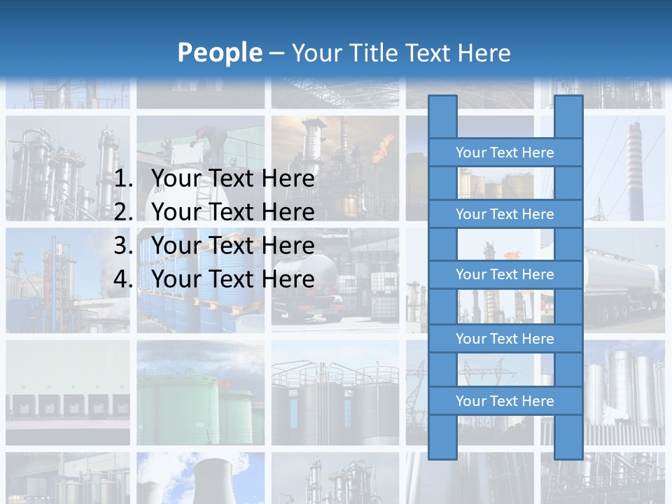 Container Petrol Nuclear PowerPoint Template