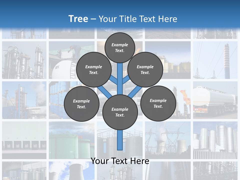 Container Petrol Nuclear PowerPoint Template