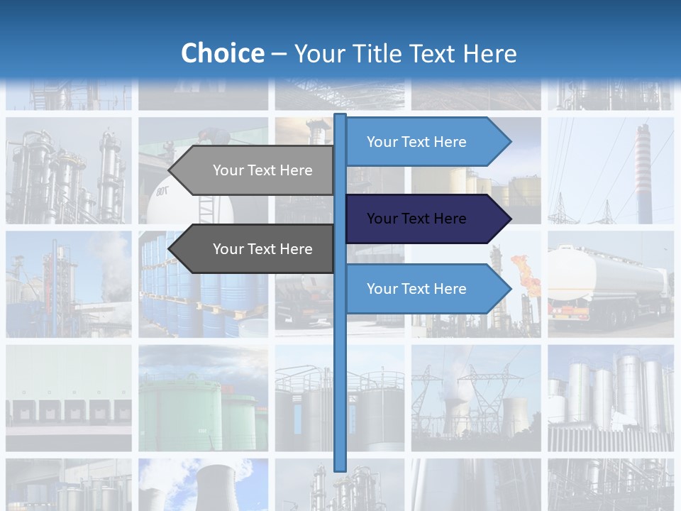 Container Petrol Nuclear PowerPoint Template